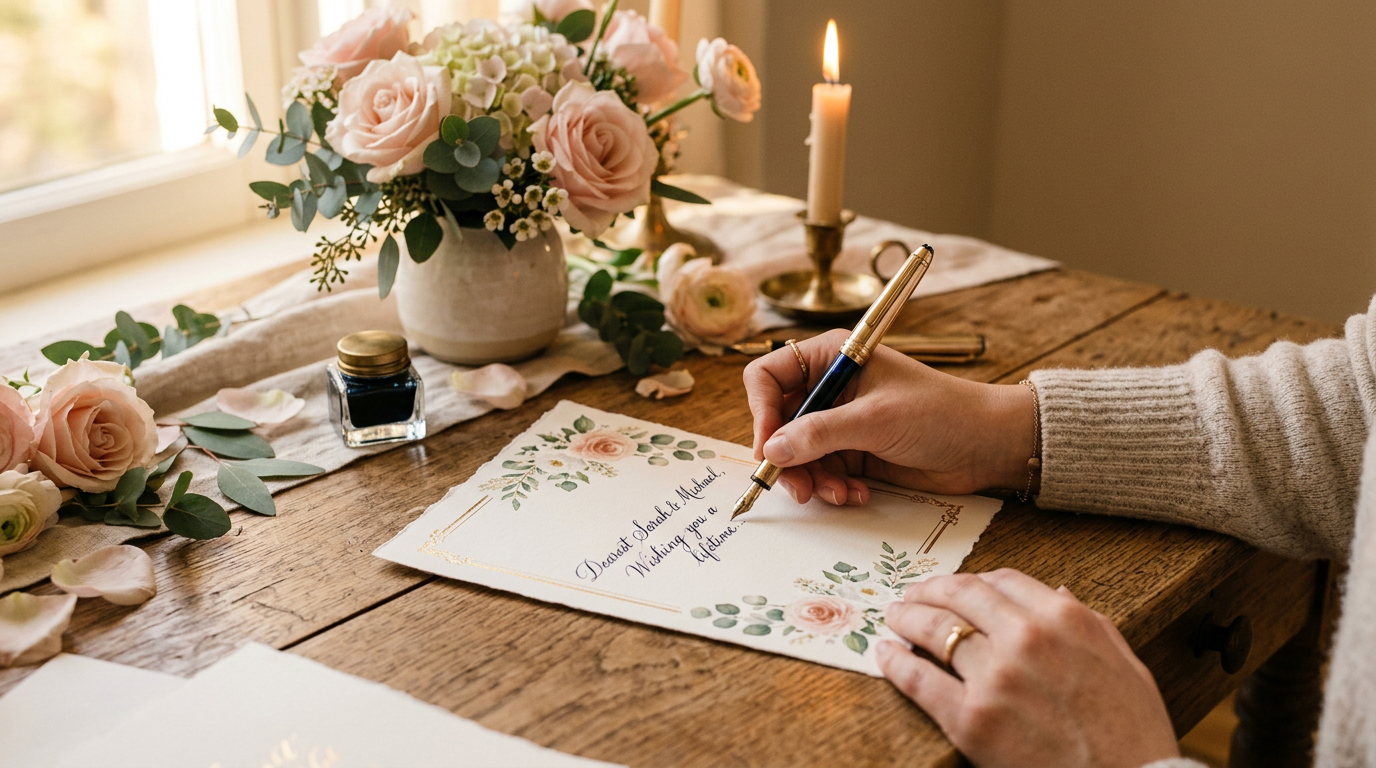 What to Write in a Wedding Card: 75+ Messages for Every Relationship