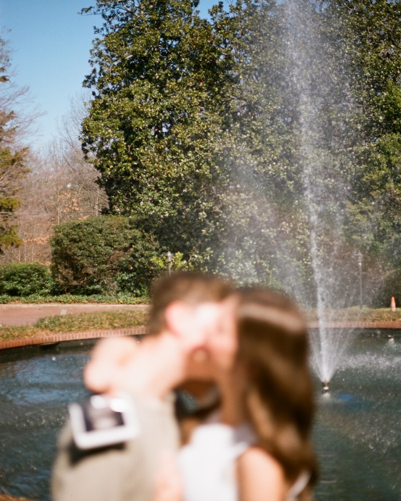 Behind the scenes, Love and Lustre filming a wedding in the Carolinas