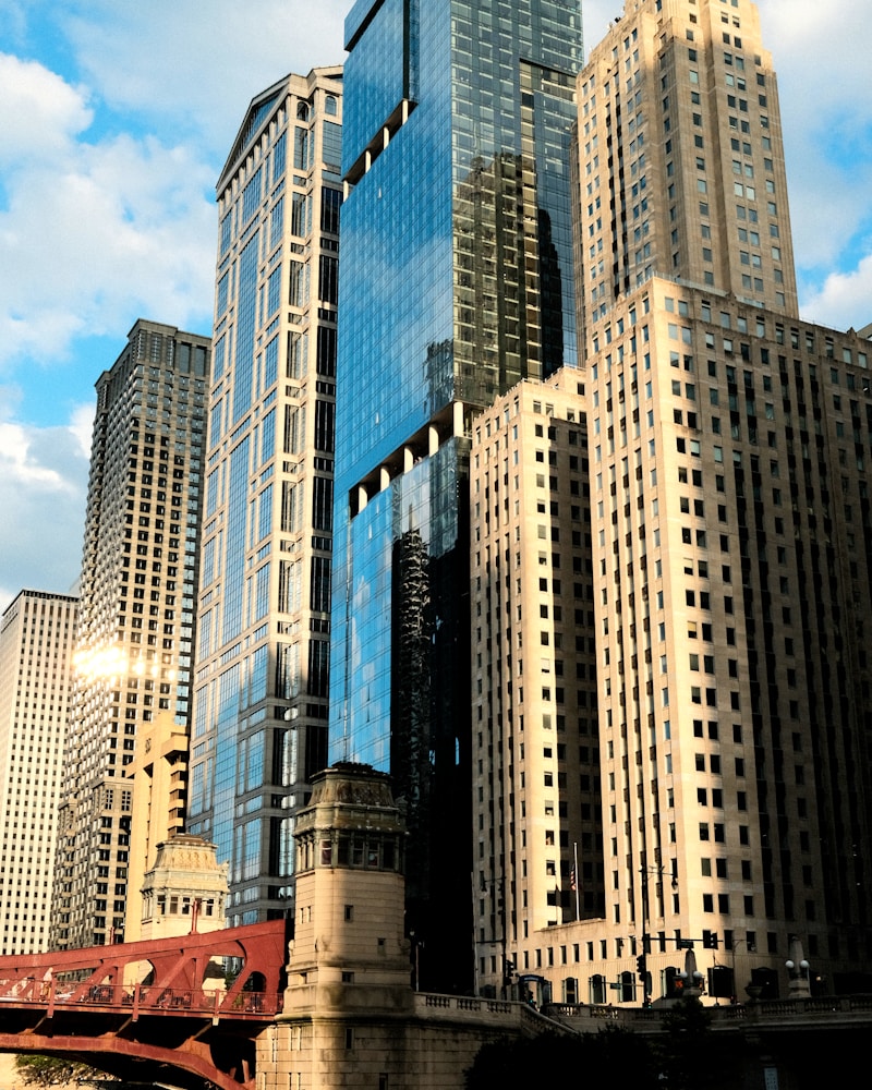 Wedding venue in Chicago, skyline and Lake Michigan
