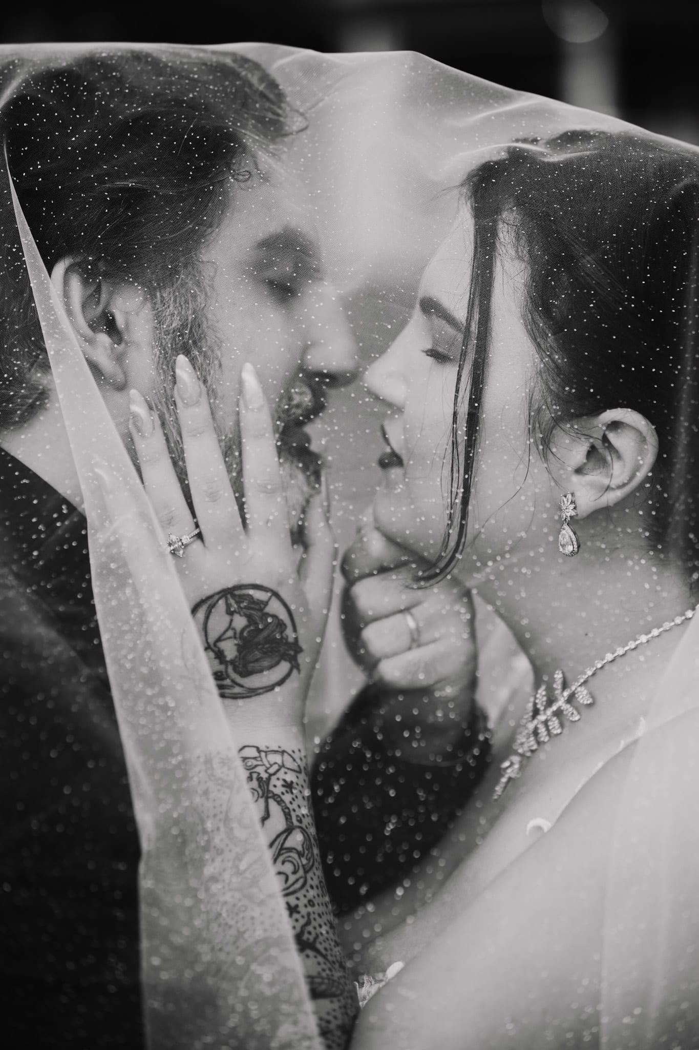 Fine art wedding photography, couple portrait by Love and Lustre